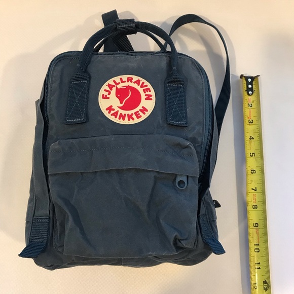FJALLRAVEN KANKEN Mini Backpack Blue Pre owned very good condition - Picture 5 of 8